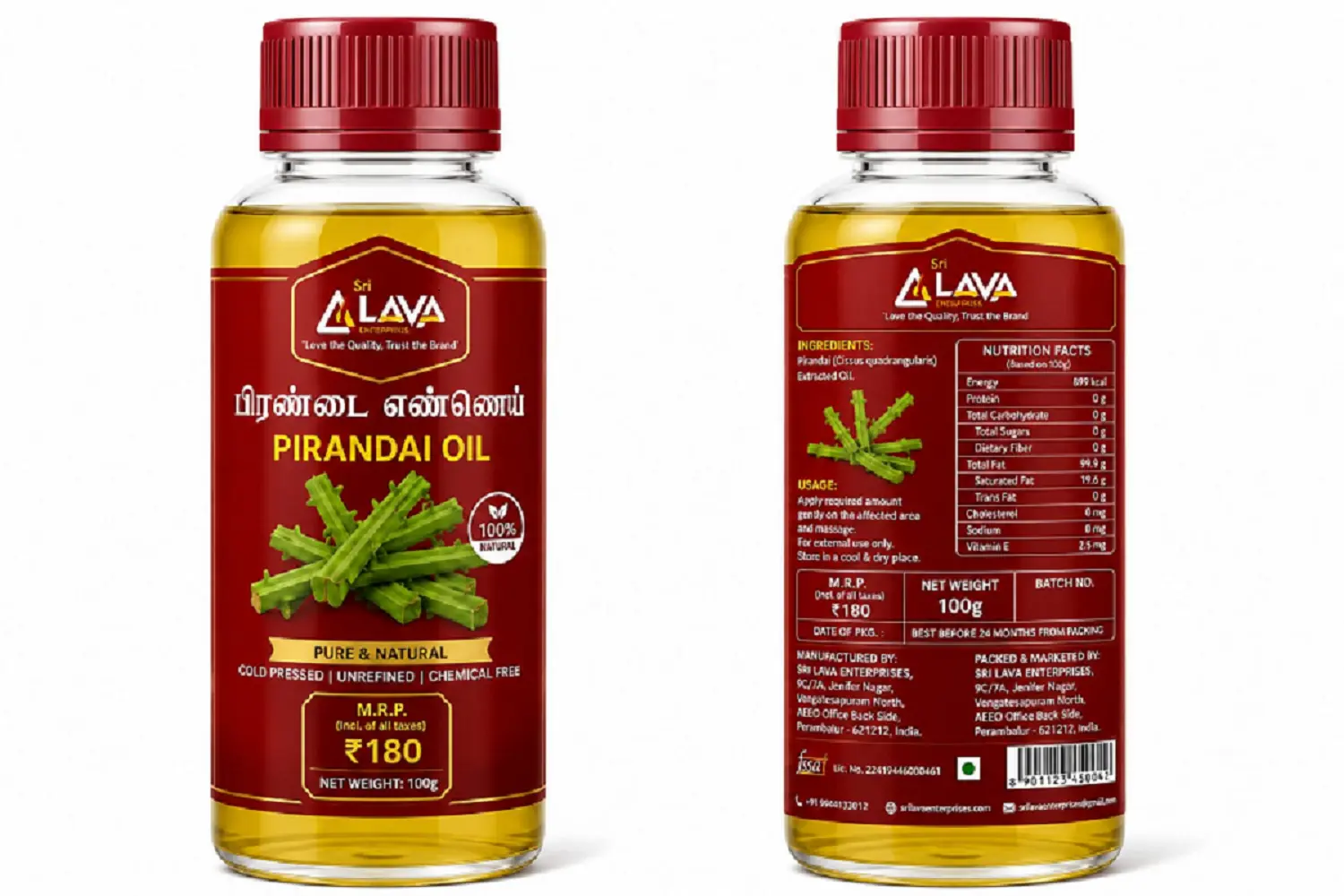 Pirandai Oil