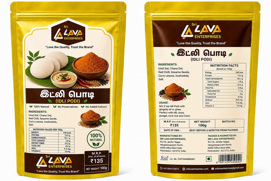 Idli Chilli Powder